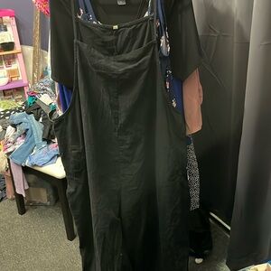 Jumper with pockets, wide leg